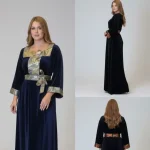 ✨ موديل فاتن (faten) – قطيفة روايال و بروكار ✨