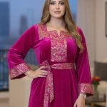 ✨ موديل فاتن (faten) – قطيفة روايال و بروكار ✨